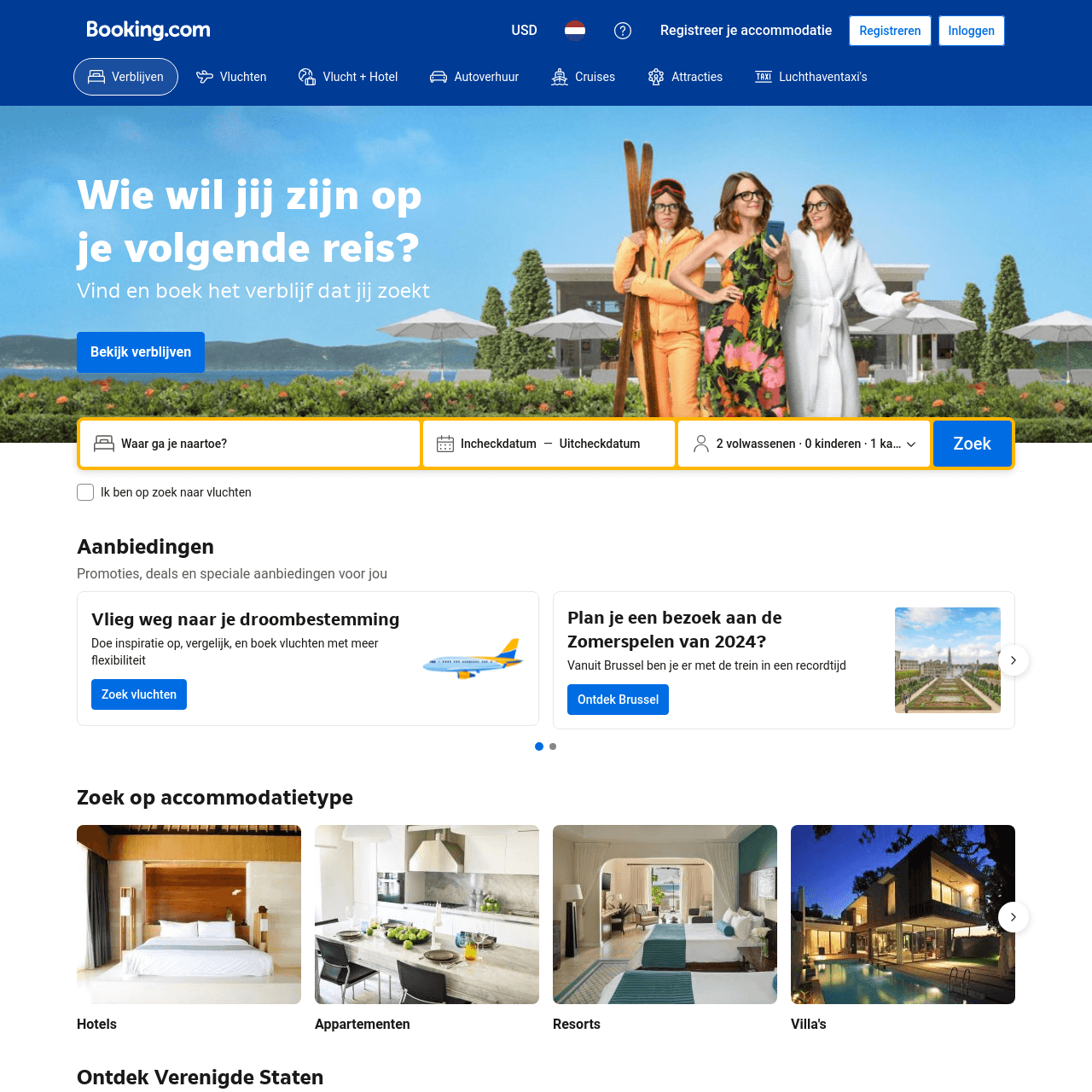 Booking.com - Website