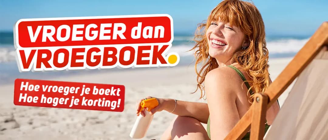 VROEGBOEKKORTING - voor de échte vroegboeker